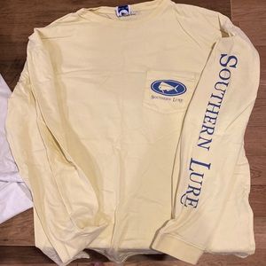 L Southern Lure Yellow Long Sleeve Tee